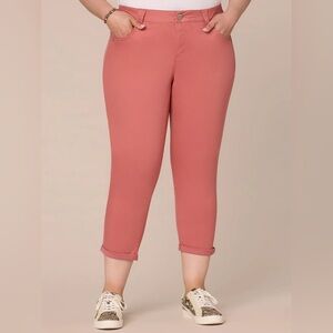 Democracy "Ab"solution® Peach Bloom Booty Lift Plus Ankle Skimmers